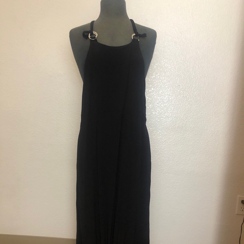 Maxi black dress